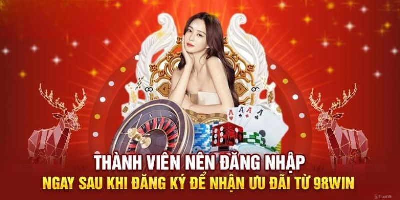 Nhận ngay ưu đãi trong game khi đăng nhập 98Win